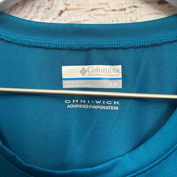 COLUMBIA Base Layer Omni Wick Advanced Evaporation Shirt Sz S - Picture 3 of 4